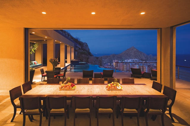 cabo mexico home arch view